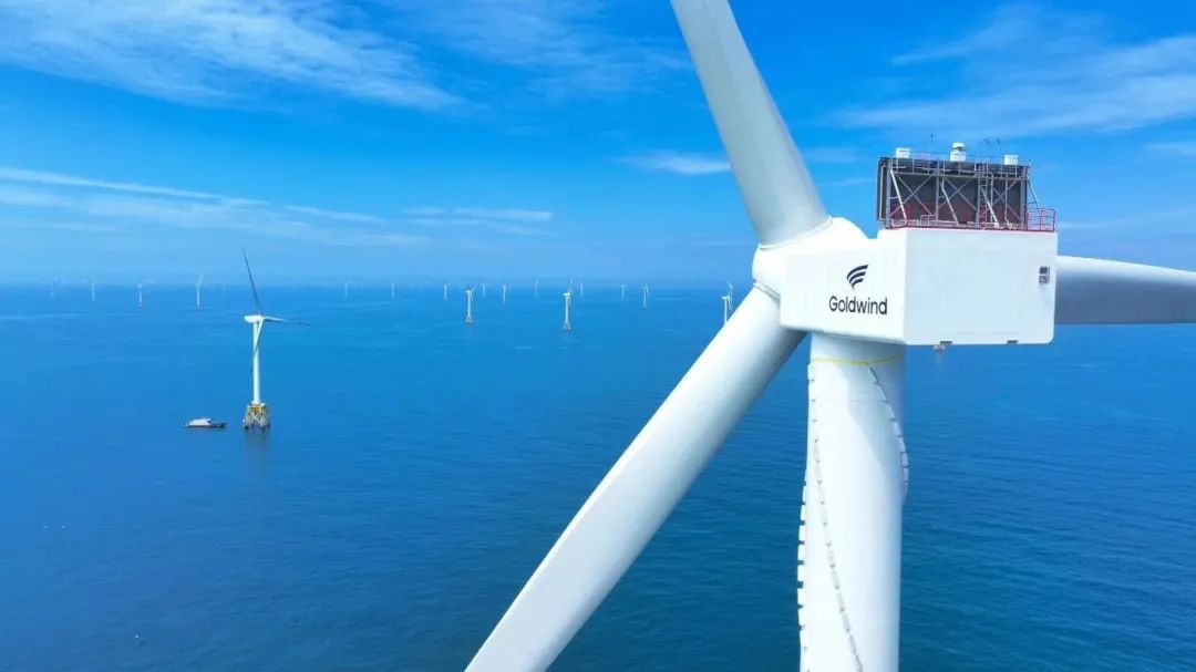 海上風電吊裝企業金風科技GWH252-16MW海上風電機組